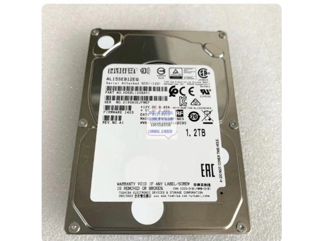 For AL15SEB12EQ AL15SEB120N 1.2TB 12G SAS Server Hard Drive Replacement Parts