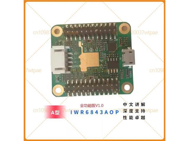 For Radar Development Board for TI IWR6843AOP IWR6843AOP_2.0_A1.0, Breath Heartbeat Living Object Counting Detection
