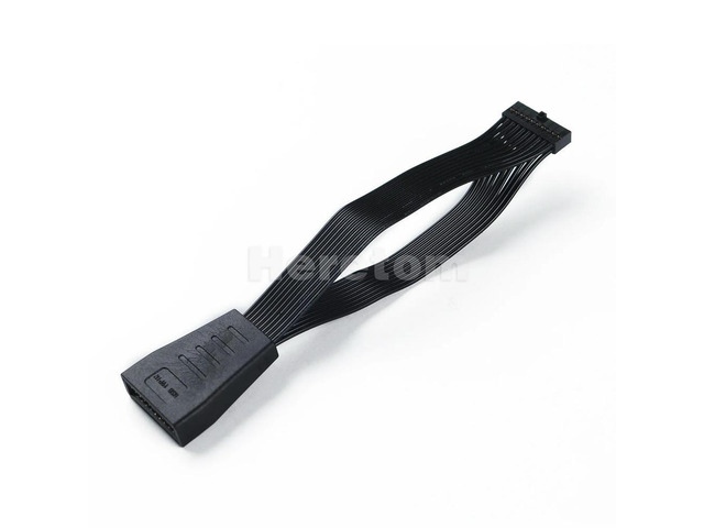 15CM USB 3.0 20Pin 19Pin Male to Female Motherboard Adapter Cable, Mini USB 3.0 19/20 Pin Internal Extension Header Connector
