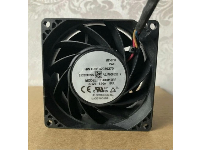 THB0812BE 8038 DC12V 6.00A 8CM 4-Wire Inverter Mute Cooling Fan Expedited shipping