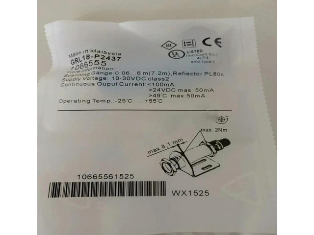 GRL18-P2437 GRL18-P1131V GRL18-P2457 GRL18-N2432 photoelectric switch inventory Fast delivery
