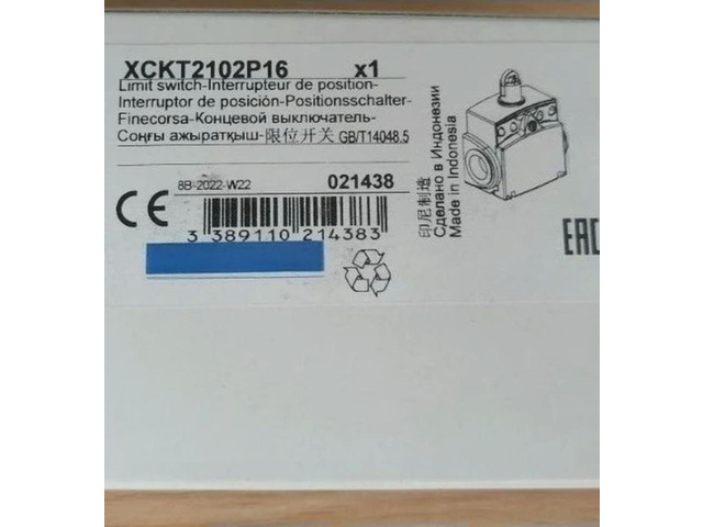 Limit switch XCKT2102P16 Limit switch, Limit switches Standard, steel roller plunger Fast delivery
