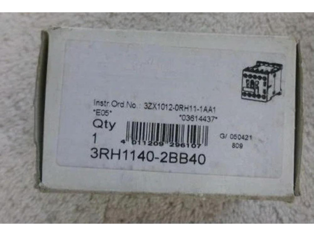 1PCS 3RH1140-2BB40 24VDC Auxiliary Contactor Hot Selling Expedited shipping