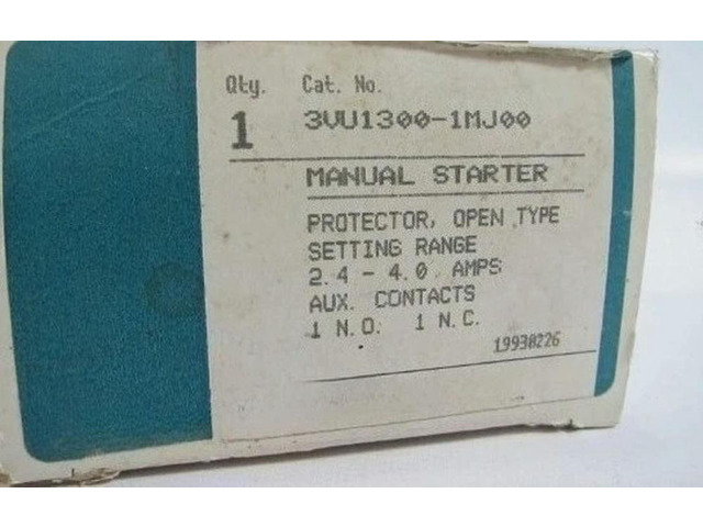 3VU1300-1MJ00 contactor switch Fast delivery