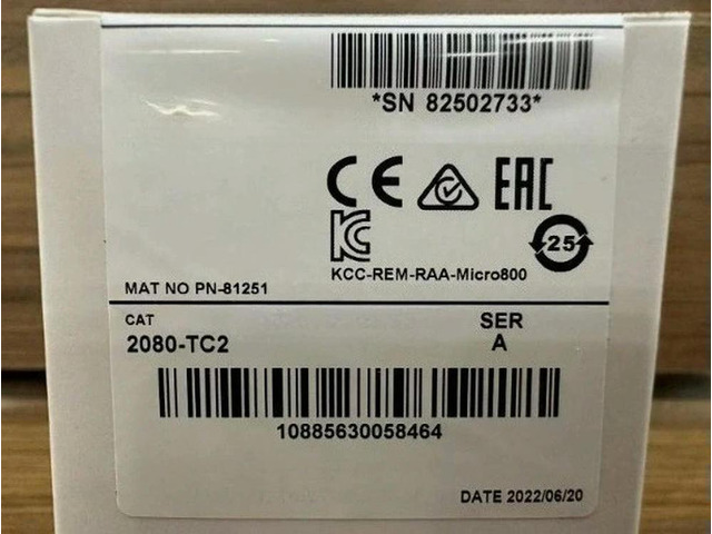 2080-TC2 2080 TC2 2 Channel Thermocouple Plug-in Module Fast Delivery