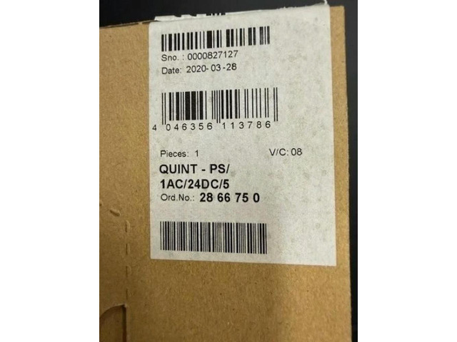 QUINT-PS/1AC/24DC/5 2866750 QUINT-PS/1AC/24DC/10 2866763 QUINT-PS/1AC/24DC/20 2866776 2866747 Fast Delivery