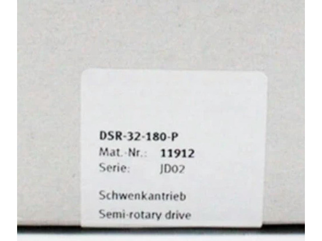 DSR-32-180-P 11912 Pneumatic Rotary Drive 1pcs Fast delivery