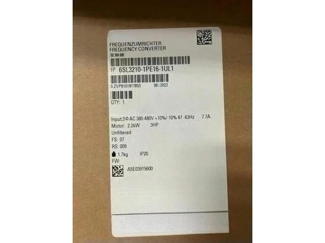 6SL3210-1PE16-1UL1 6SL3210-1PE16-1AL1 6SL3210-1PE18-0UL1 One Year Warranty Fast delivery
