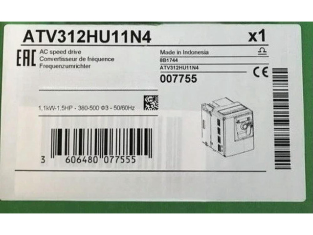 Atv312hu11n4 Ac Drive 1.5 480vac Spot Plc Fast Delivery