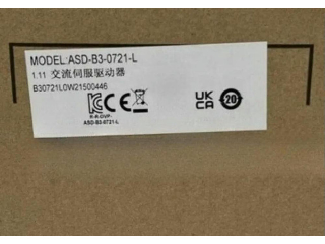 ASD-B3-0721-L ECM-B3M-C20807RS1 Fast Delivery