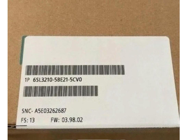6SL3210-5BE21-5CV0 6SL3210 5BE21 5CV0 3AC 380V Three Phase AC 1.5KW Inverter Fast Delivery