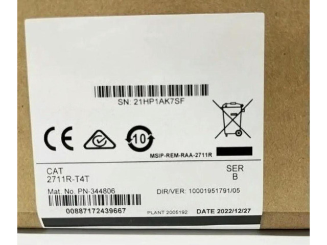 1pcs 2711R-T4T 2711RT4T 4 Inch Terminals Expedited shipping