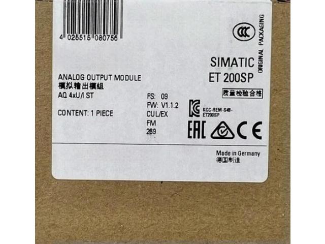 6ES7135-6HD00-0BA1 Analog Output Module 4XU/I Standard 6ES7135-6HD00-0BA1 Fast delivery