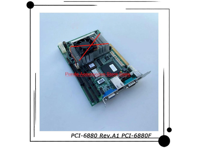 Stable Performance PCI-6880 Rev. A1 Half-Length Embedded Board PCI-6880F For Advantech Industrial Control Motherboard