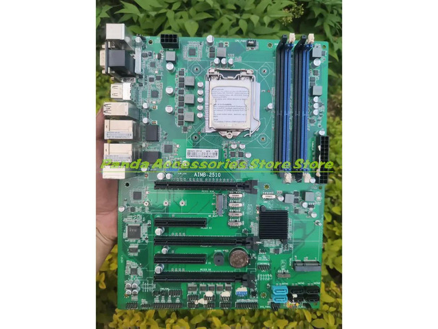 Easy Install ANOVO-2510 Dual Port Industrial Control Motherboard AIMB-2510