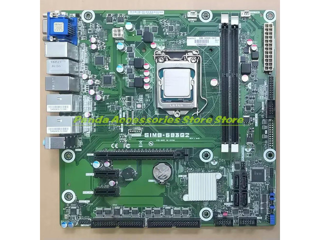 Easy Install SIMB-683 SIMB-683G2 H81 Industrial Motherboard 14 USB Ports 10 COM Ports Dual Gigabit