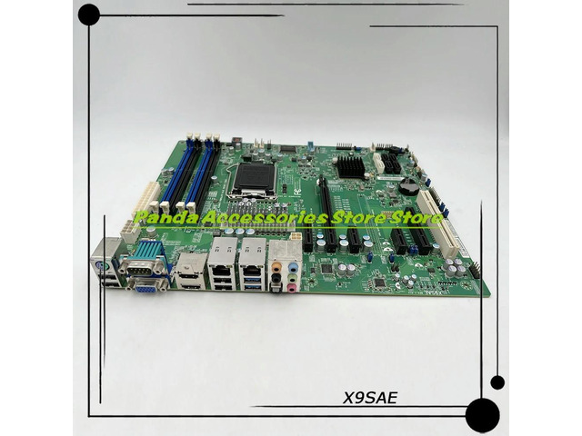 Job Workstation Motherboard 1155 C216 Xeon E3-1200 v2 Series Core i7/i5/i3 DDR3 PCI-E3.0 X9SAE
