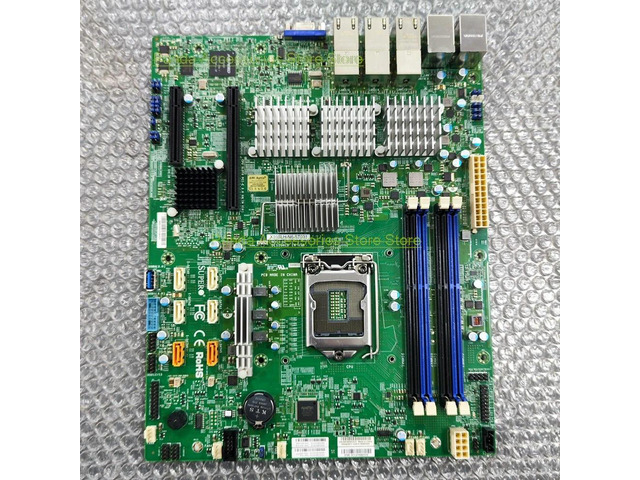 Stable Version X10SLH-N6-ST031 Server Motherboard For X540-T2 C226 DDR3