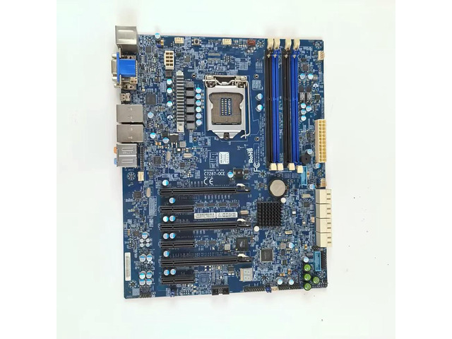 MBD-C7Z87-OCE Z87 motherboard 1150 pin dual network port multi PCIE multi SATA port IPMI C7Z87-OCE