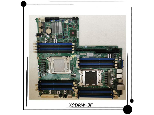 X9DRW-3F For Two-way Server ATX Motherboard LGA 2011 C606 DDR3 Xeon E5-2600 and E5-2600 v2 Family PCI-E 3.0