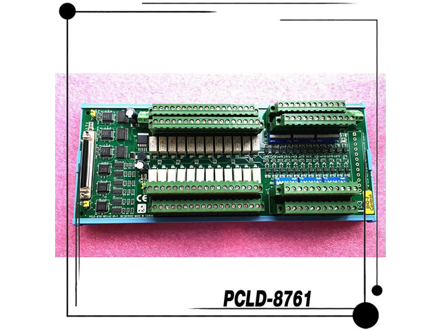 High Reliability I/O Wiring Terminal Panel 24-Channel Relay And Isolated D/I Board Connector For Advantech PCLD-8761