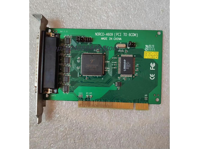 NORCO-4609 PCI TO 6COM ver 1.0 Industrial computer equipment card