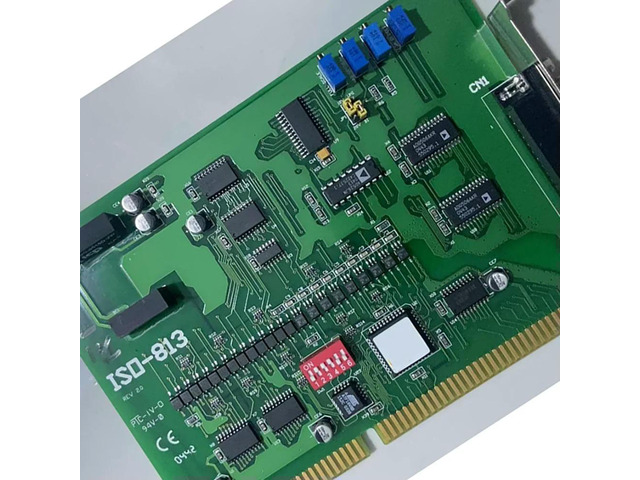 ISO-813 32-bit sampling rate 10KS/s Single-ended Analog Input Card