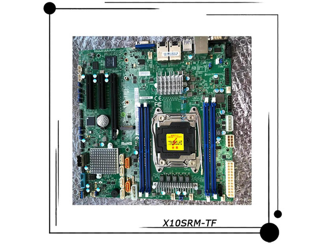 X10SRM-TF For LGA2011 Server Motherboard C612 Dual Gigabit Support E5-2600/1600 v4 / v3 Dual 10GBase-T LAN Ports