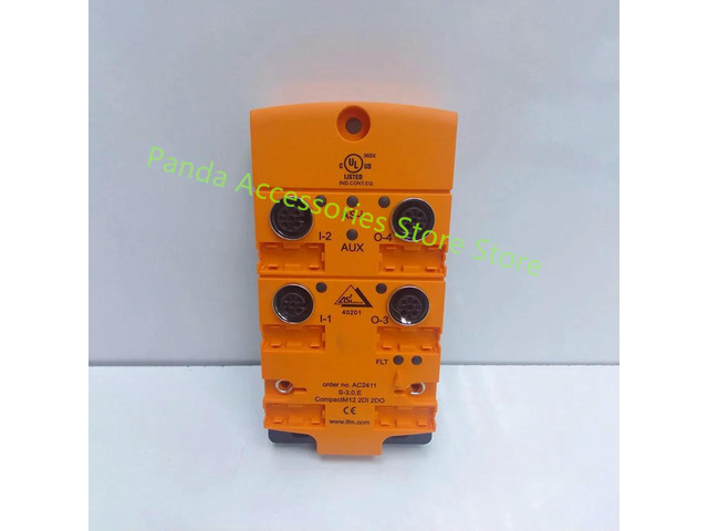 For IFM AC2411 COMPACTLINE M12 2DI 2DO Terminal Block