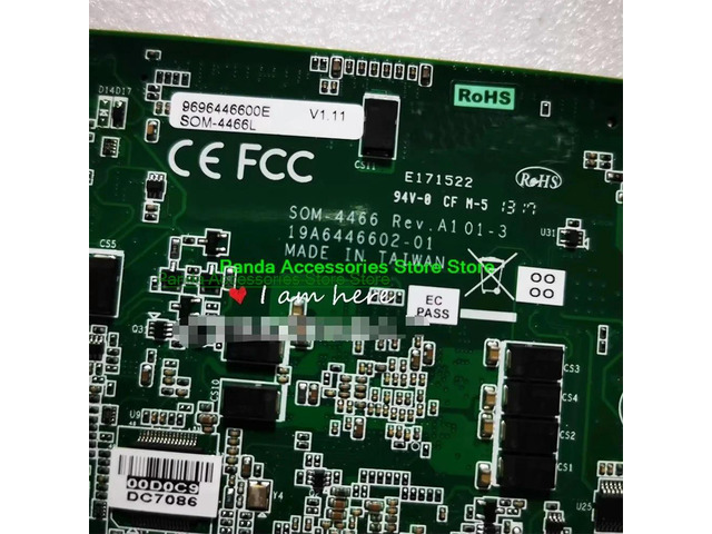 Industrial Control Motherboard SOM-4466 Rev. A1 01-3