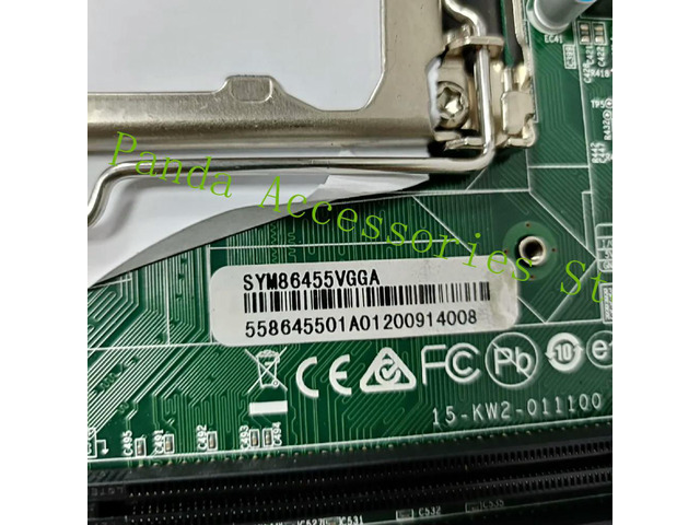 SYM86455VGGA industrial control motherboard with 115 pin HDMI and DVI interfaces