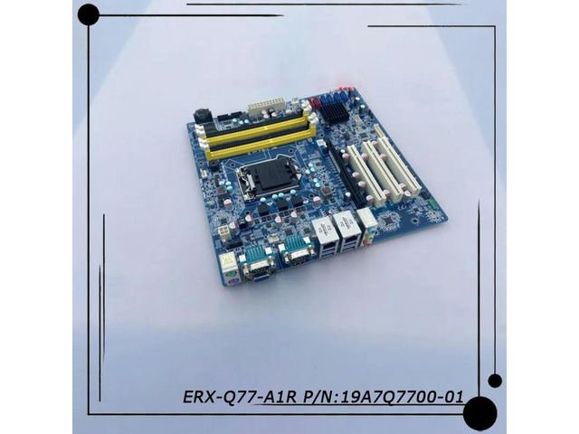 Bulk Package ERX-Q77-A1R P/N:19A7Q7700-01 Industrial Motherboard Dual Ethernet Ports Multiple Serial Ports