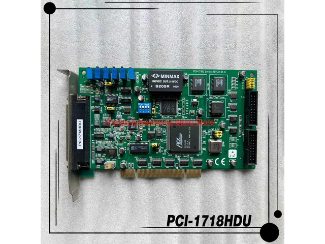 Stable Performance PCI-1718HDU For Advantech 12-bit PCI Bus multi-function Data Acquisition Card PCI-1718HDU-AE