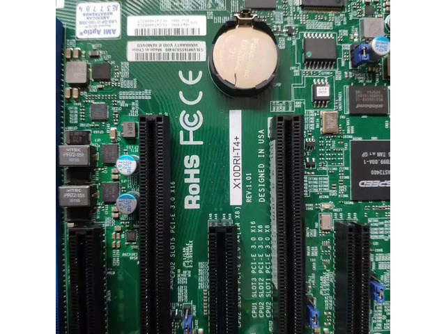X10DRi-T4+ For Two-way Server E-ATX Motherboard 2011 C612 Xeon E5-2600 v3/v4 Family DDR4 100% Tested Fast Ship