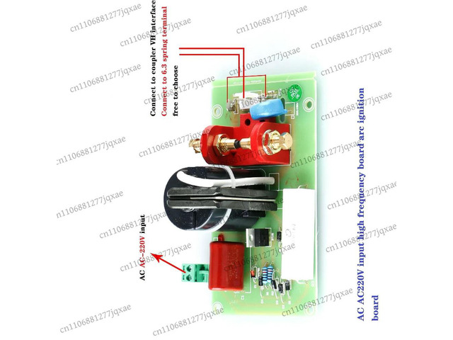 AC 220V Input High Frequency Pilot Arc Board Ignition Board Ignition Plasma Argon Arc Welding Modification Replaceme