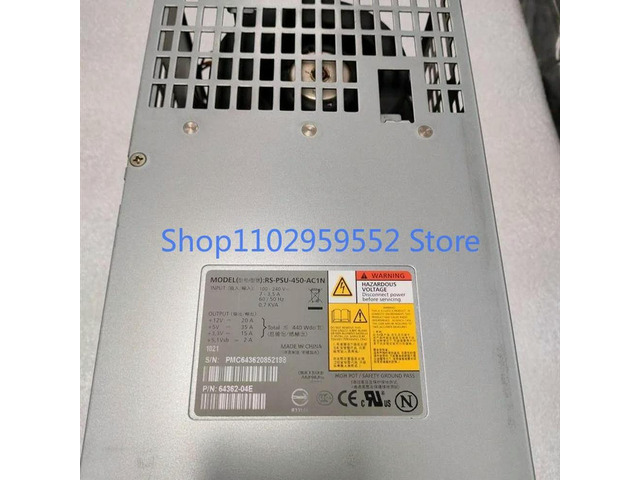1Pcs for FAS270 power supply 114-00021 + A0 64362-04D RS-PSU-450-AC1N