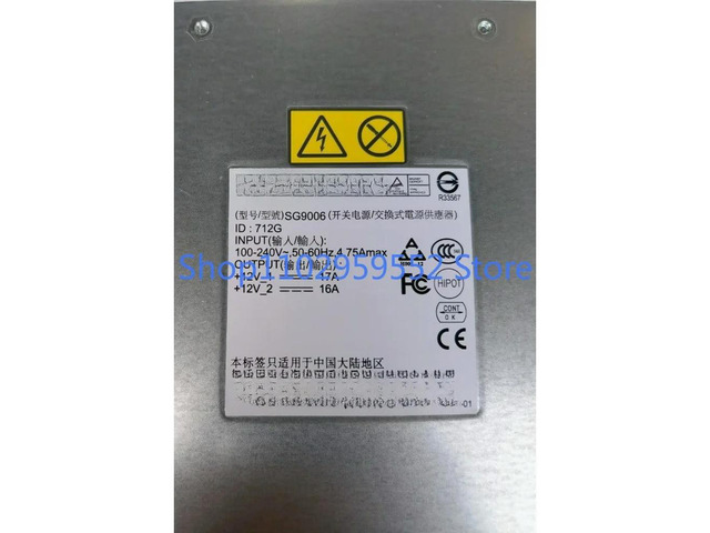 1PCS For SG9006 2U Expansion Cabinet Power Supply 400W 071-000-539 071-000-541