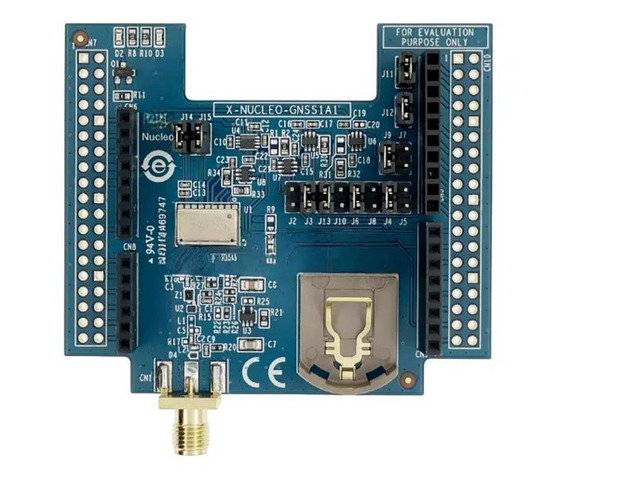 X-NUCLEO-GNSS1A1 GNSS expansion board based on Teseo-LIV3F module