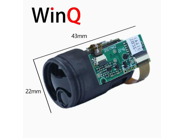 Pod measurement 1000 meter laser ranging telescope sensor UART eye safe laser ranging module