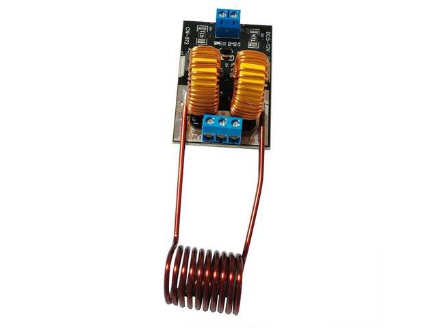 Mini ZVS Induction Heating Board 5-12V 120W Flyback Driver Heater DIY Cooker+ Ignition Coil