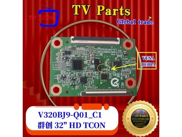 ly upgraded Innolux V320BJ9-Q01_C1 ST315A07-5 logic board HD 2+0 TAB with screen parameter adjustment