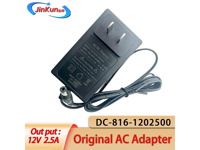 power Adapter DECHANG DC-816-1202500 30W 12V 2.5A 5.5*2.1mm AC Adapter Charger for TV LCD Monitor Power Supply