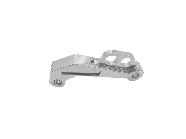 FPV Display Monitor Mounting Bracket l Holder Shortcut for FUTABA JR Crosswise RC Transmitter Silver