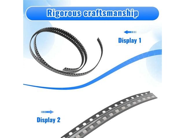 200Pcs WS2812 2020 LED Chip 4Pins Mini White PCB Addressable Digital RGB Full Color LED Chip DC5V for LED Strip Screen