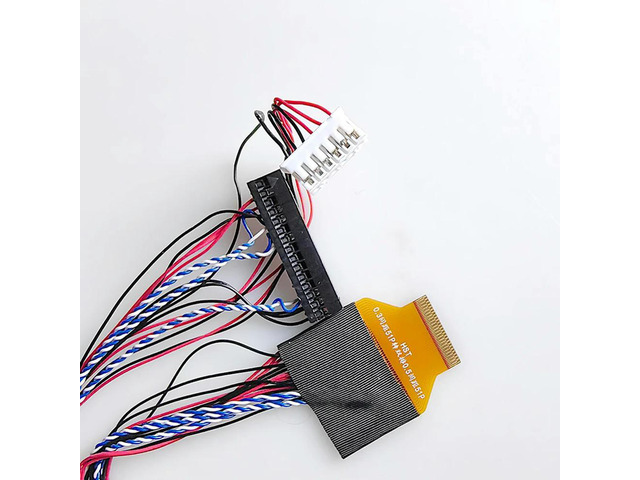 FPC51P 0.3MM spacing double row 20982-051E Lehua 2556 motherboard EDP screen cable TV156FHM-NM0