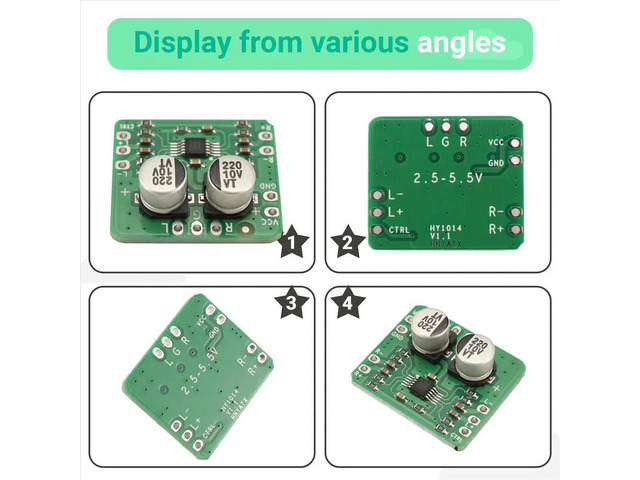 Headphone Amplifier Board 150 MW Audio Differential Balanced TPA6112 & SGM4812 HIFI Amp Module Speaker Module