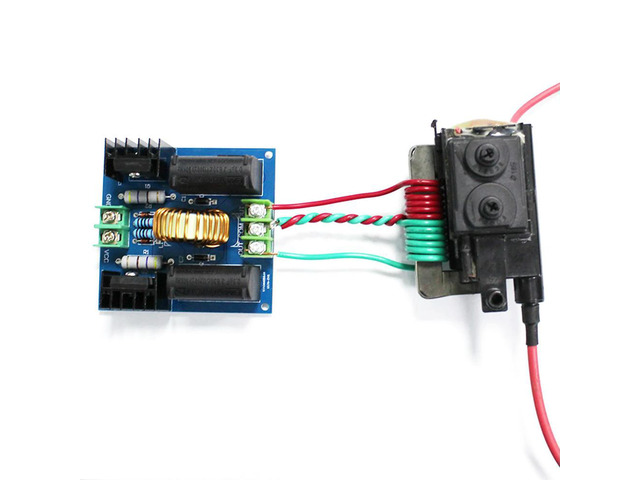 ZVS Tesla Coil Generator DC 12V 30V 20A 1000W High Voltage Drive Board Power Boost Induction Heating Belt High Voltage Package