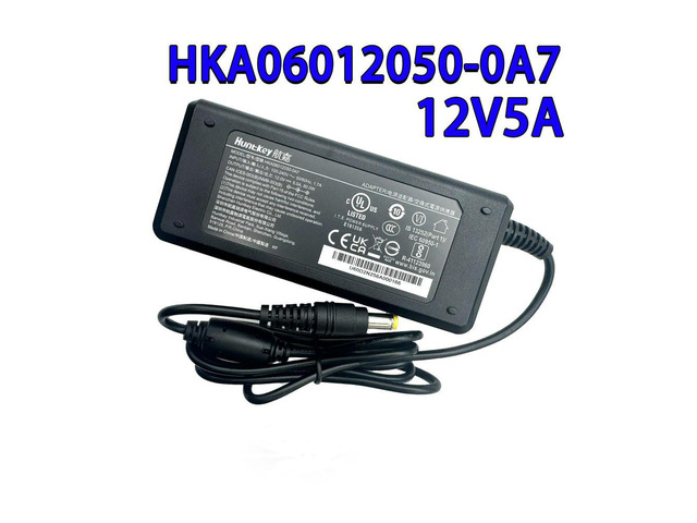 Hangjia HKA06012050-0A7 Desktop Power Adapter 12V 5A All-in-One Monitor Industrial Adapter for Computer Equipment