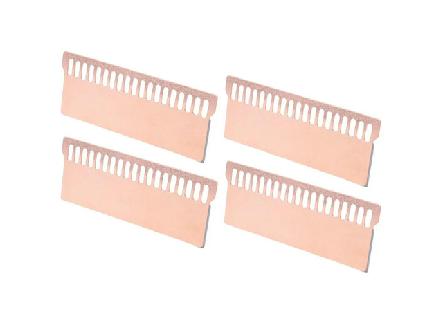 4 Pcs Pure Copper Notebook Gaming Laptop Memory Heatsink Cooling Radiator RAM Memory Cooler Heat Sink 0.5Mm