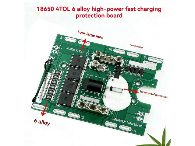 For Makita Protection Board 21V 6A Fast Charging 180A Protection Board for Makita Power Tool